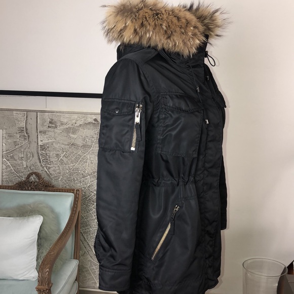 SAM. Hudson parka real fur size M - Picture 5 of 16